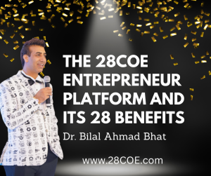 The 28COE entrepreneur platform and its 28 benefits