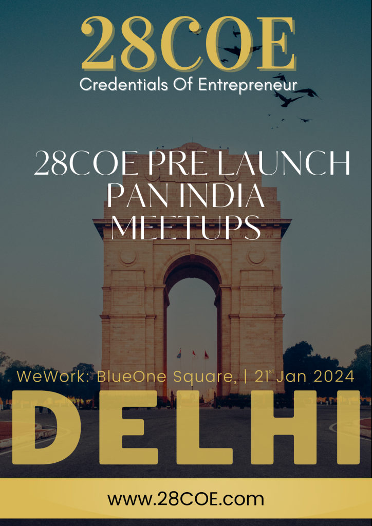 28COE Pre Launch-PAN INDIA Meetups