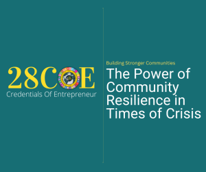 Building Stronger Communities: The Power of Community Resilience in Times of Crisis