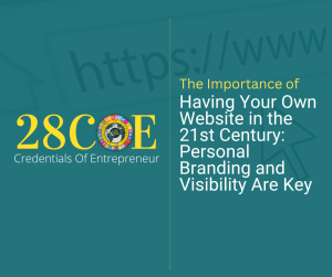 The Importance of Having Your Own Website in the 21st Century: Personal Branding and Visibility Are Key By Dr. Bilal Ahmad Bhat, Founder of Successful People in World-Spiw and The BAB Group of Companies