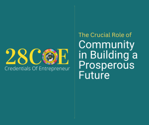 The Crucial Role of Community in Building a Prosperous Future