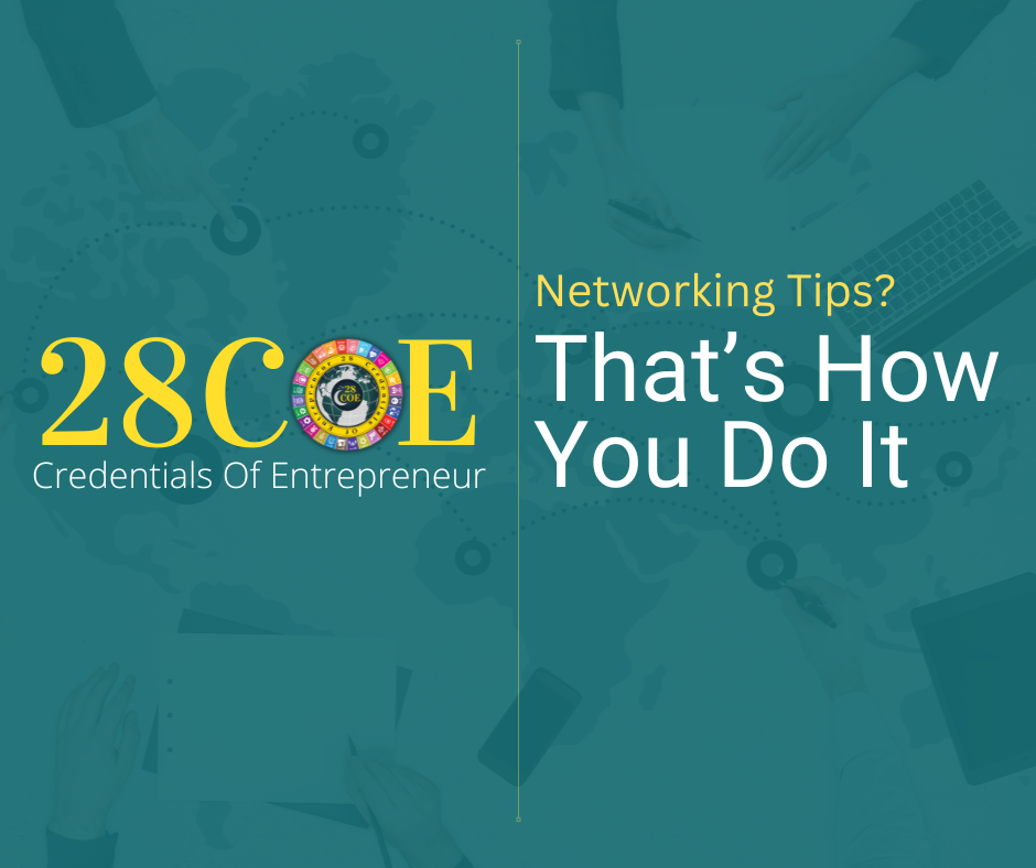Networking Tips? That’s How You Do It