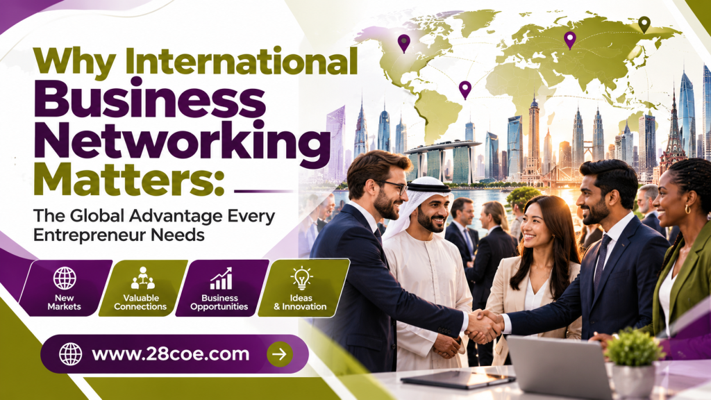 Why International Business Networking Matters The Global Advantage Every Entrepreneur Needs